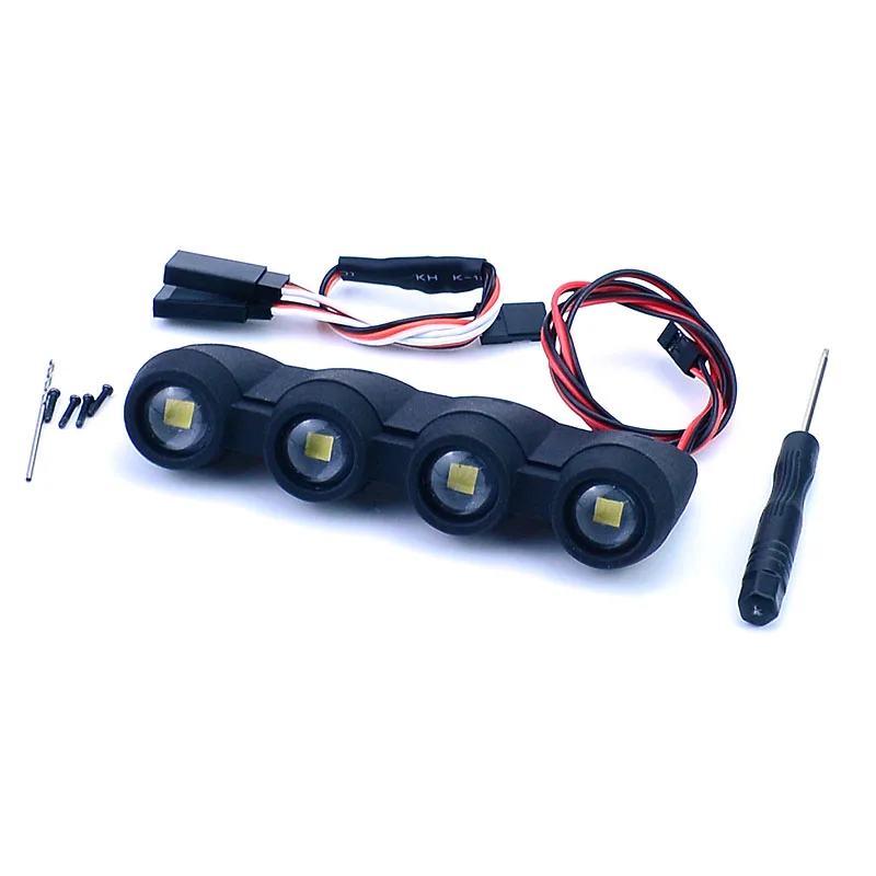 Przednia lampa przednia MJX Simulation do samochodu zdalnie sterowanego 1/7 Hyper Go MJXRC 7303 C3, terenowy, szybki RC, ciężarówka