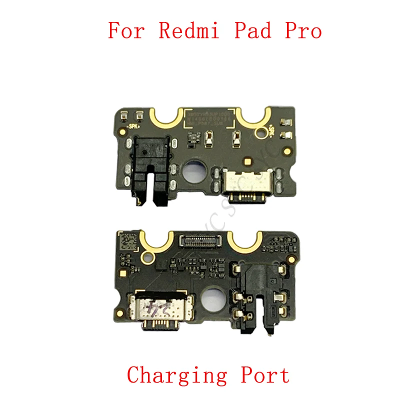 Câble flexible de port de charge USB pour Redmi Pad Pro 5G 12.1, carte de connecteur de charge, pièces de réparation