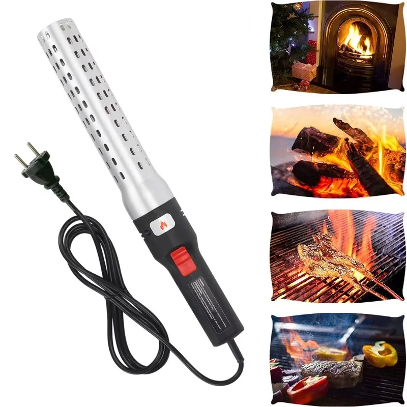 

BBQ Starter Charcoal Lighter Electric Firelighter for Kamado Barbecue Grill Fire Tools Quickly Ignite BBQ Smoker Grill