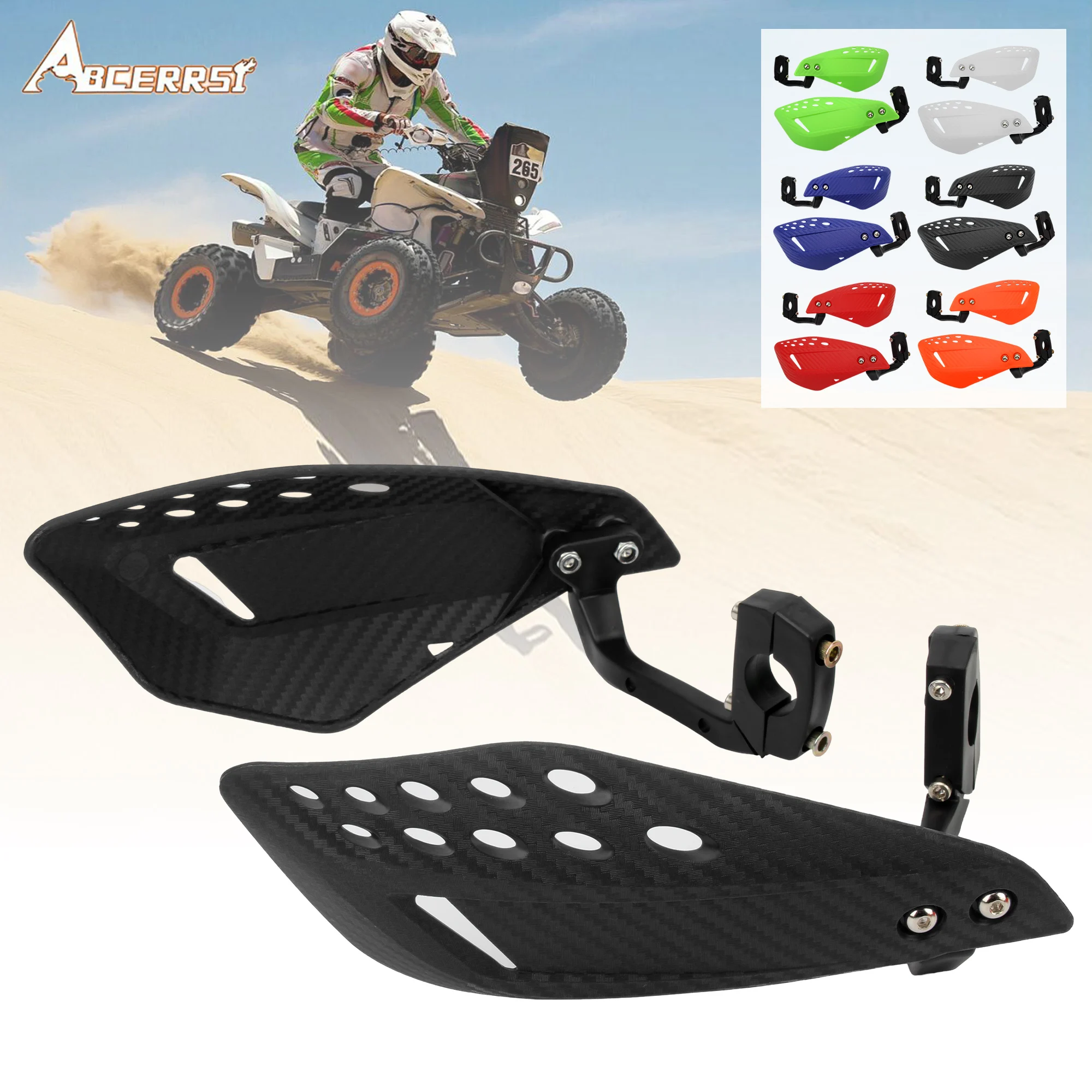 Motorcycle Handle Guards 22mm Universal Hand Protectors Motocross Windproof Handguard Dirt Pit Bike ATV Quads Enduro