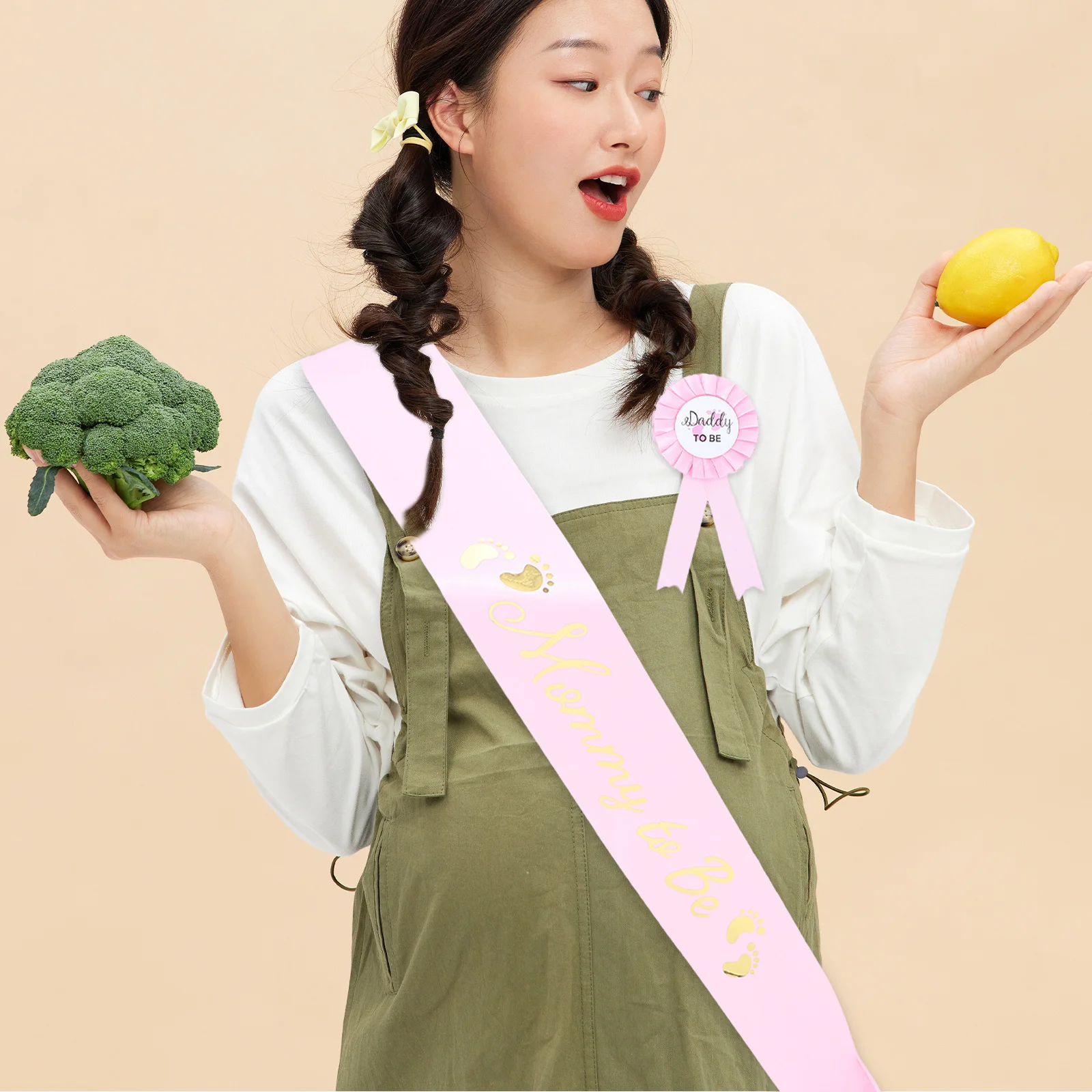 

1 комплект, набор пояса для мамы, значок для папы, булавка для детского душа, пояс для мамы, украшение для фотовечеринки, декор для детского душа