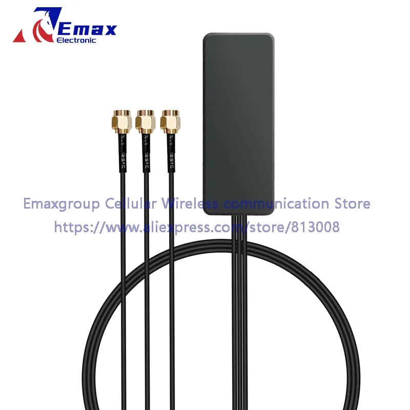 

EM-JG4G24GPS-8432-3000D1 Антенна GNSS SMA-J Male 1M 1.5M 3M 2.4G 4G GPS BD Всенаправленная внешняя GPS-антенна с высоким коэффициентом усиления
