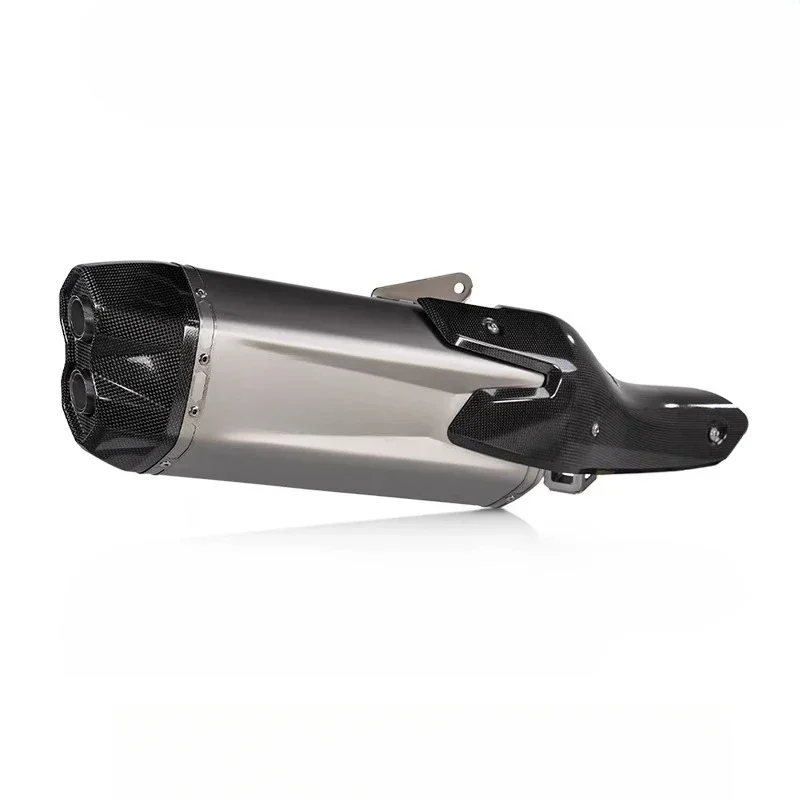 Suitable for NT1100 Scorpio exhaust tail carbon fiber titanium alloy modification