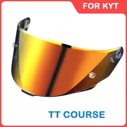 For KYT TT Course Motorcycle Helmet Full Face Helmet Visor Shield Lens MotorcycleAccessories Windshield TTC VESC-8 Revo Capacete
