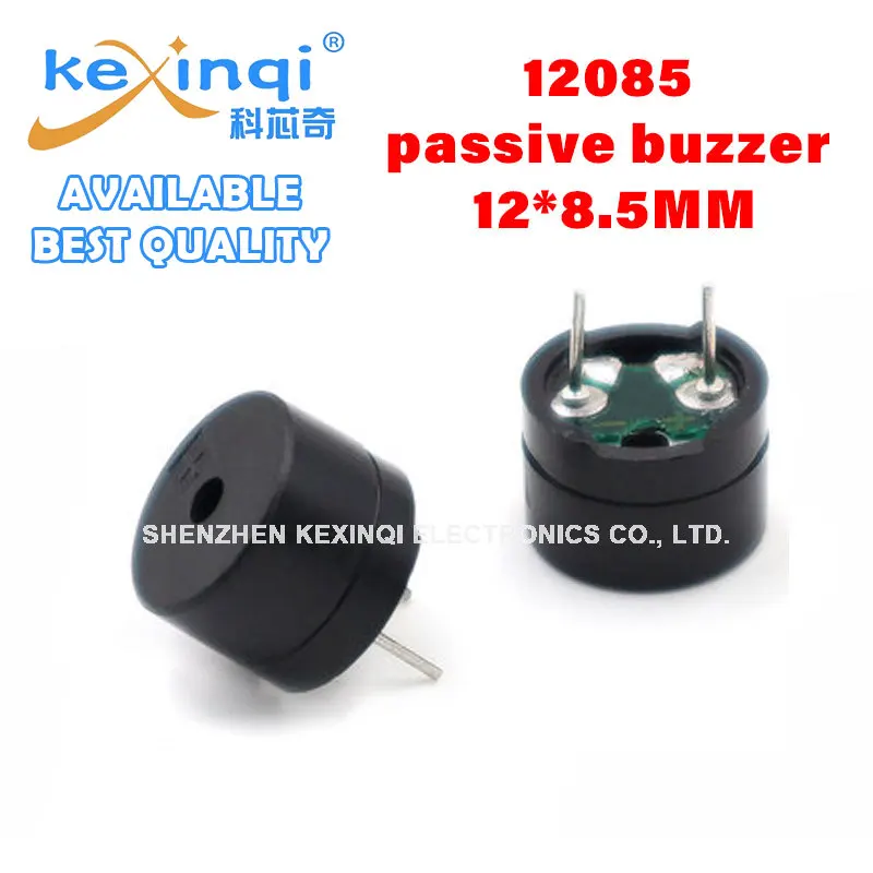 10pcs/lot 12085 Passive Buzzer AC 16R European Passive Buzzer AC 12*8.5MM 3V 5V 12V Universal Beep Beep