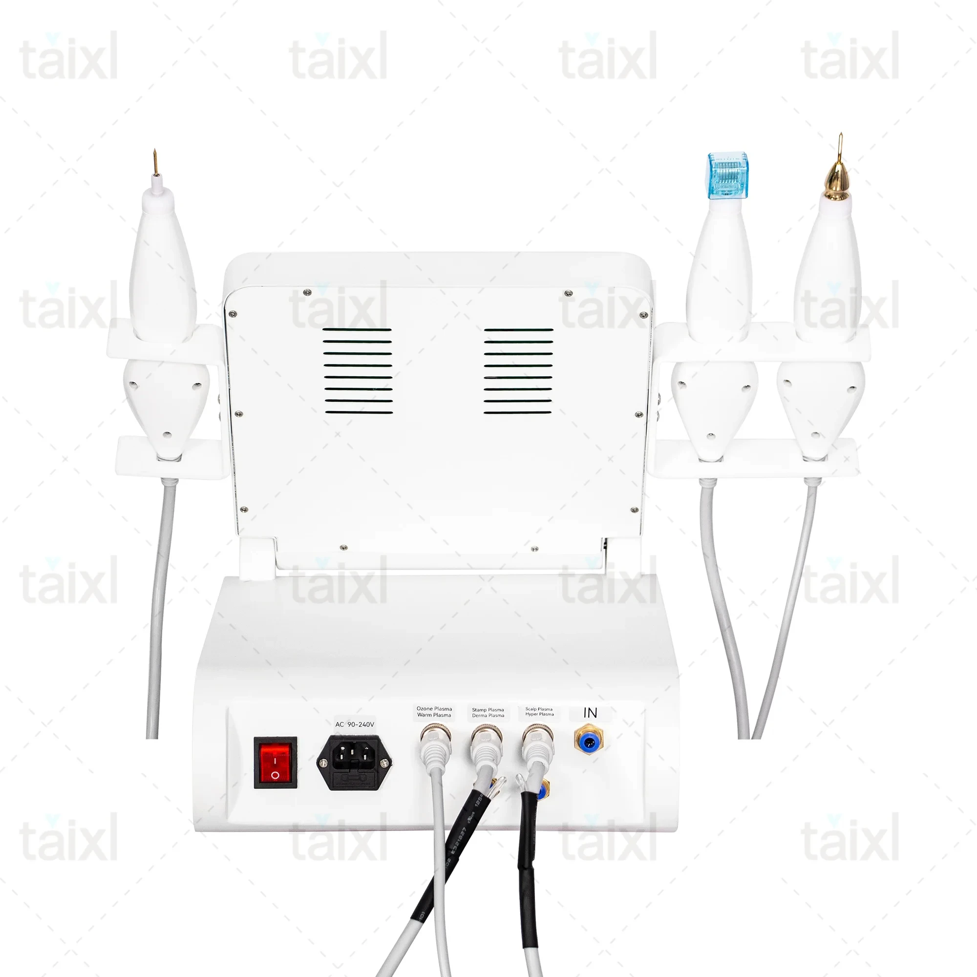 6 في 1 مصنع توريد جهاز آلة البلازما لعلاج التصبغ سهل ضبط الطاقة أداة العناية بالبشرة العلاجية الساخنة والباردة