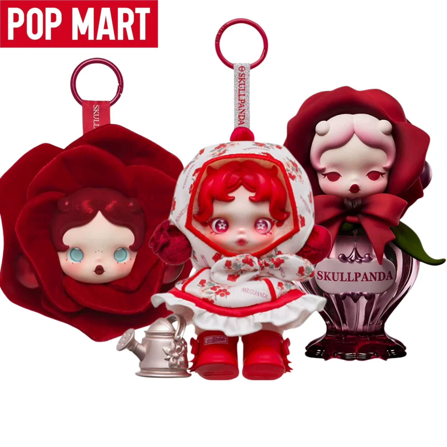 

POP MART 2026 Genuine Skullpanda Petals In Four Acts Series Perfume Blind Box Ornaments Fragrance Spray Home Decor Birthday Gift