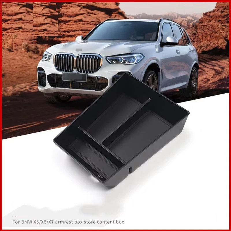 

X5 X6 X7 2019 2020 2021 2022 2023 2024 Console Armrest Storage box Interior Organizer Special accessories For BMW
