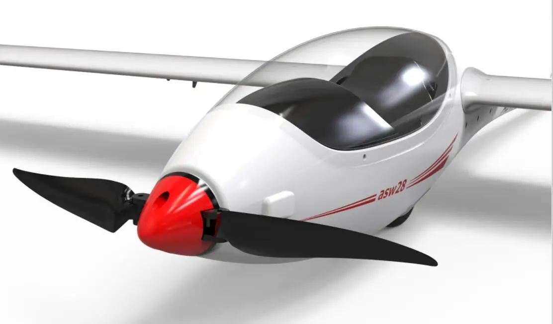 ASW28 ASW-28 TW759-1 75901 2540mm Wingspan 6CH EPO Foam Sailplane RC Glider Aircraft Available In KIT & PNP Version