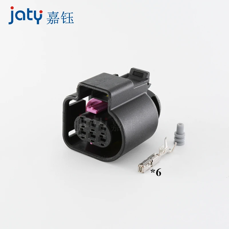 

1pcs 6-pin 1928404669 Automotive Waterproof Connector Throttle Harness Female Plug DJ7064B-1.5-21 Cable Gland