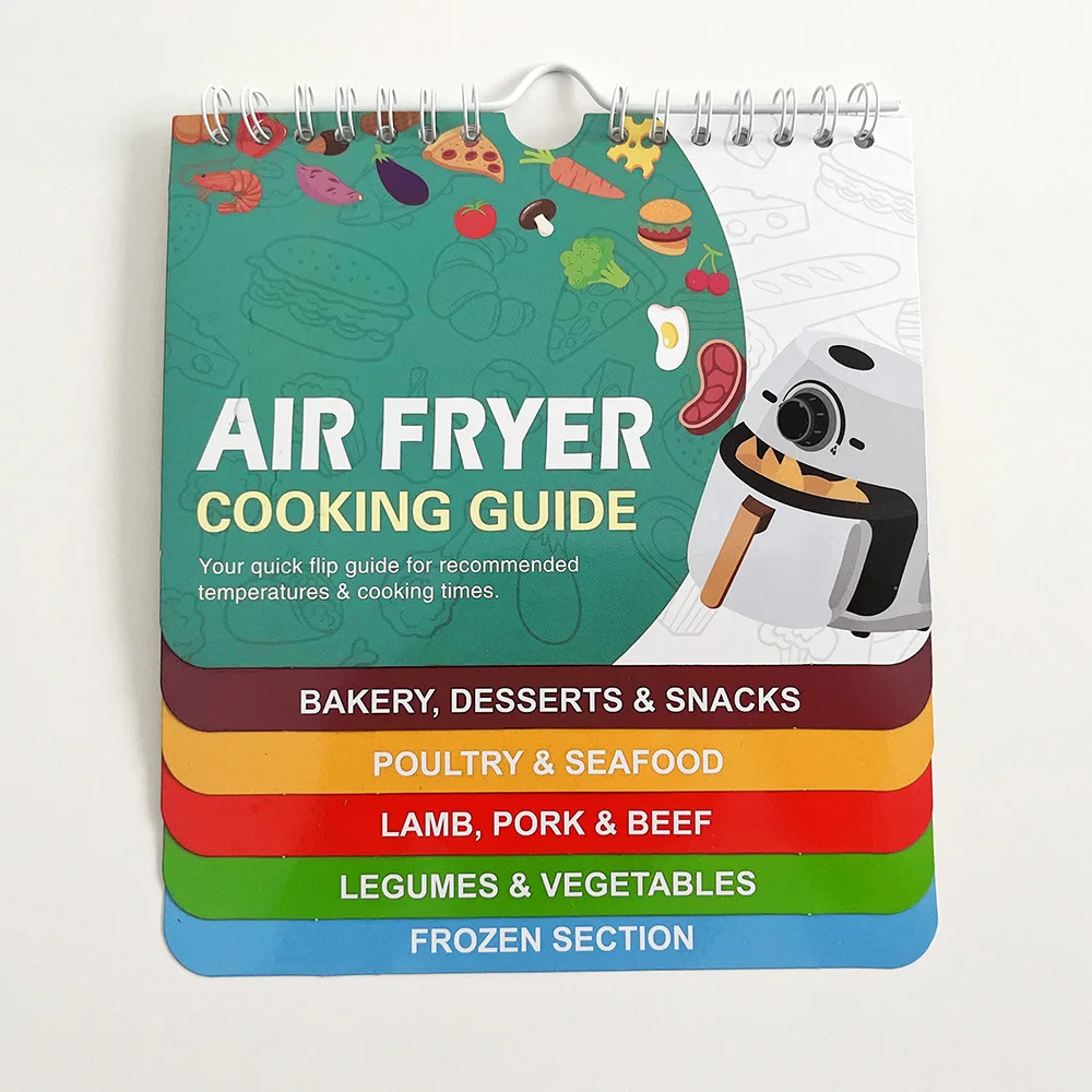 1 Pieces Cooking schedule Refrigerator magnet Air fryer Magnetic magnet Calendar soft magnet Magnetic meal prep planner