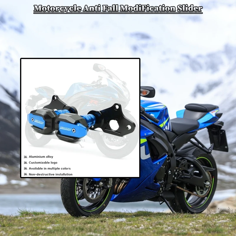 

For SUZUKI GSXR600 GSXR750 GSX-R 600 750 2006-2016 Motorcycle Falling Protection Frame Slider Fairing Guard Crash Pad Protector