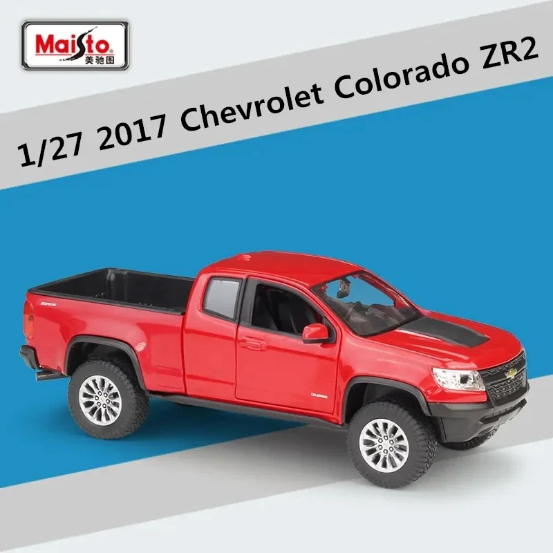 

Maisto 1:27 2017 Chevrolet Colorado ZR2 Pickup Alloy Car Model Diecast Metal Off-road Vehicle Car Model Simulation Toys Gift