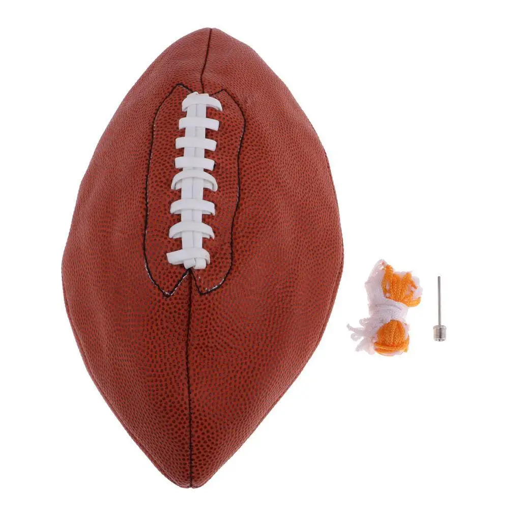 

Durable PU Foam Rugby Ball for Kids Mini American Touchdown Football Junior Youth Family Games
