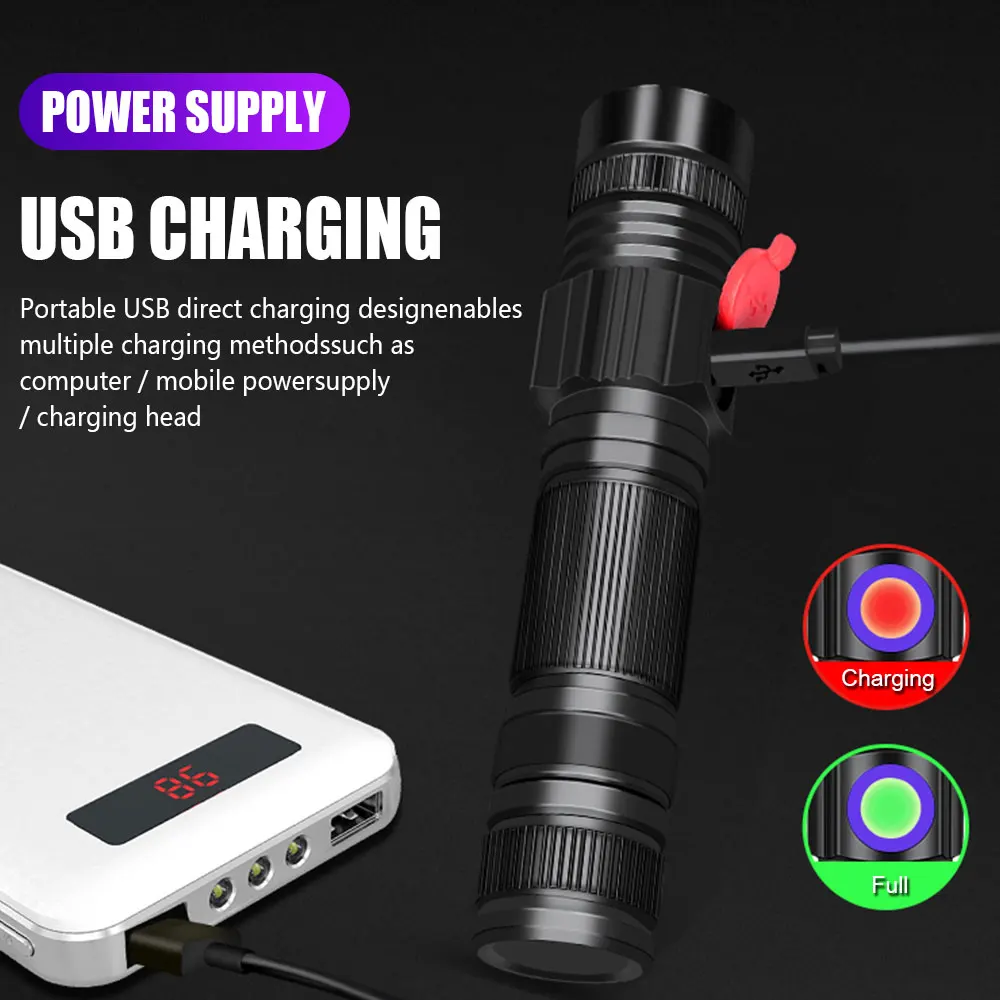 F2 395nm/365nm UV Flashlight lamp Mini Handheld Ultraviolet Blacklight With Clip Detector Pet Dog Urine Scorpions Stain Amber