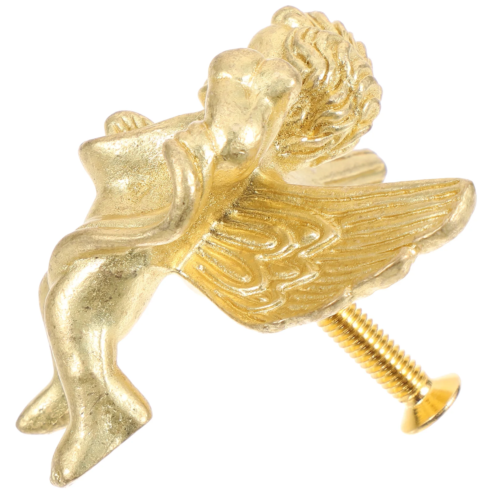

Angel Metal Cabinet Knob Decorative Brass Drawer Knob for Dresser Cupboard Wardrobe Cabinet Handle Modern Kitchen Hardware