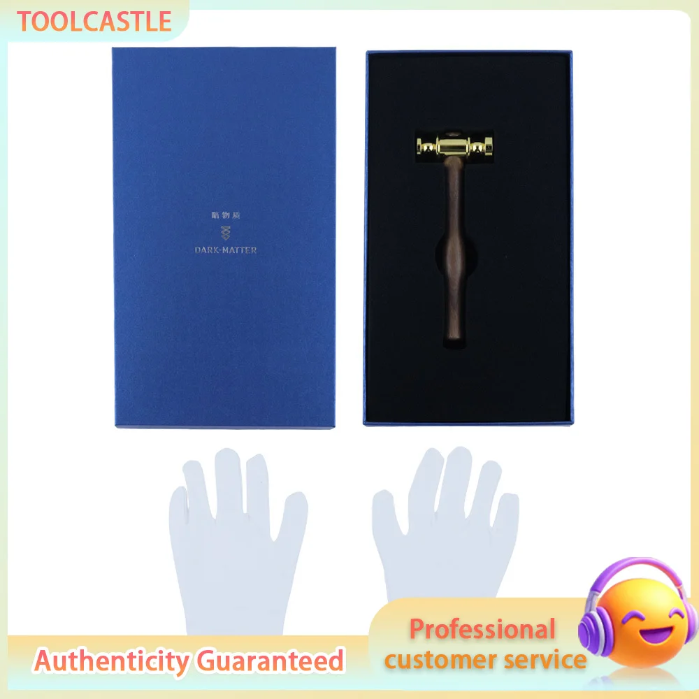 18K Gold Handmade Hammer Wooden Gavel for Lawyer Judge Court Auction Handcrafted Legal Mallet High Quality Professional Tool