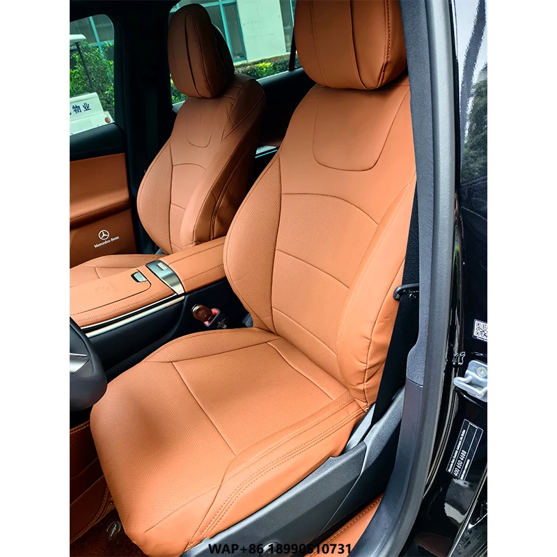 

For Mercedes Benz GLC SUV Custom Fit Made for Car Seat Cover Accessories for 5 Seaters Luxury Top Quality Leather