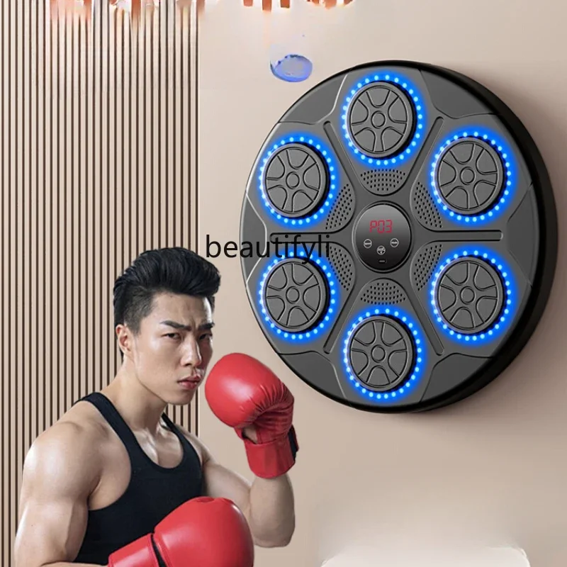 

Intelligent Music Boxing Machine Adult Wall Target Strike Response Electronic Target Sanda Training Equipment