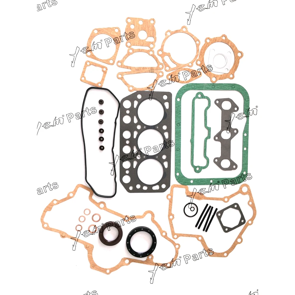 Hot Sell Full Gasket Set For Mitsubishi K3D Case 245, TU170, TU160, MT17, MTE1800, MT210 Engine Parts