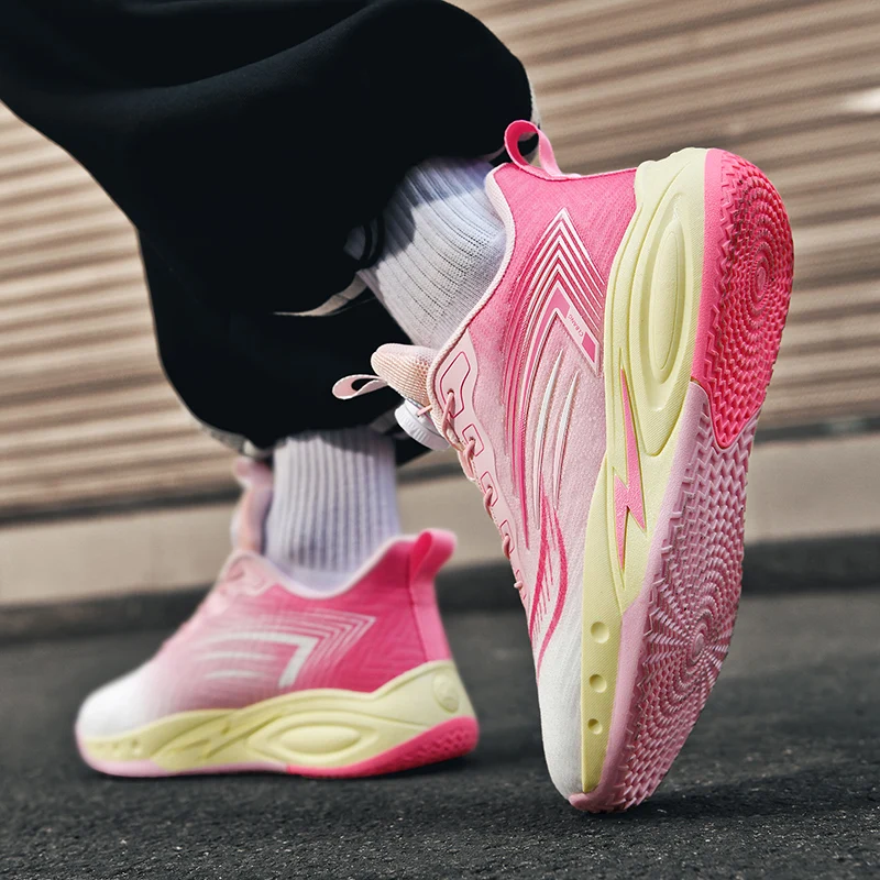 

Basketball Shoes Professional Men Cushioned Wearable Sports Shoes High-Quality Training Unisex Field Basketball Boots Sneaker