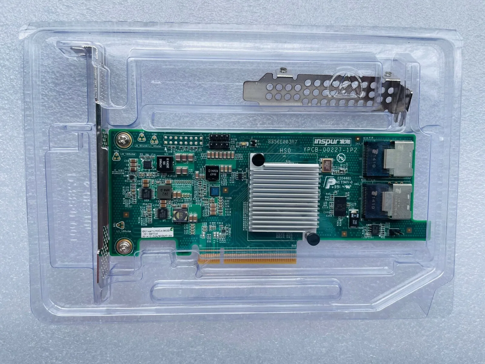 

INSPUR 9207-8i YZCA-00227 6Gbps HBA LSI FW:P20 IT Mode ZFS FreeNAS unRAID