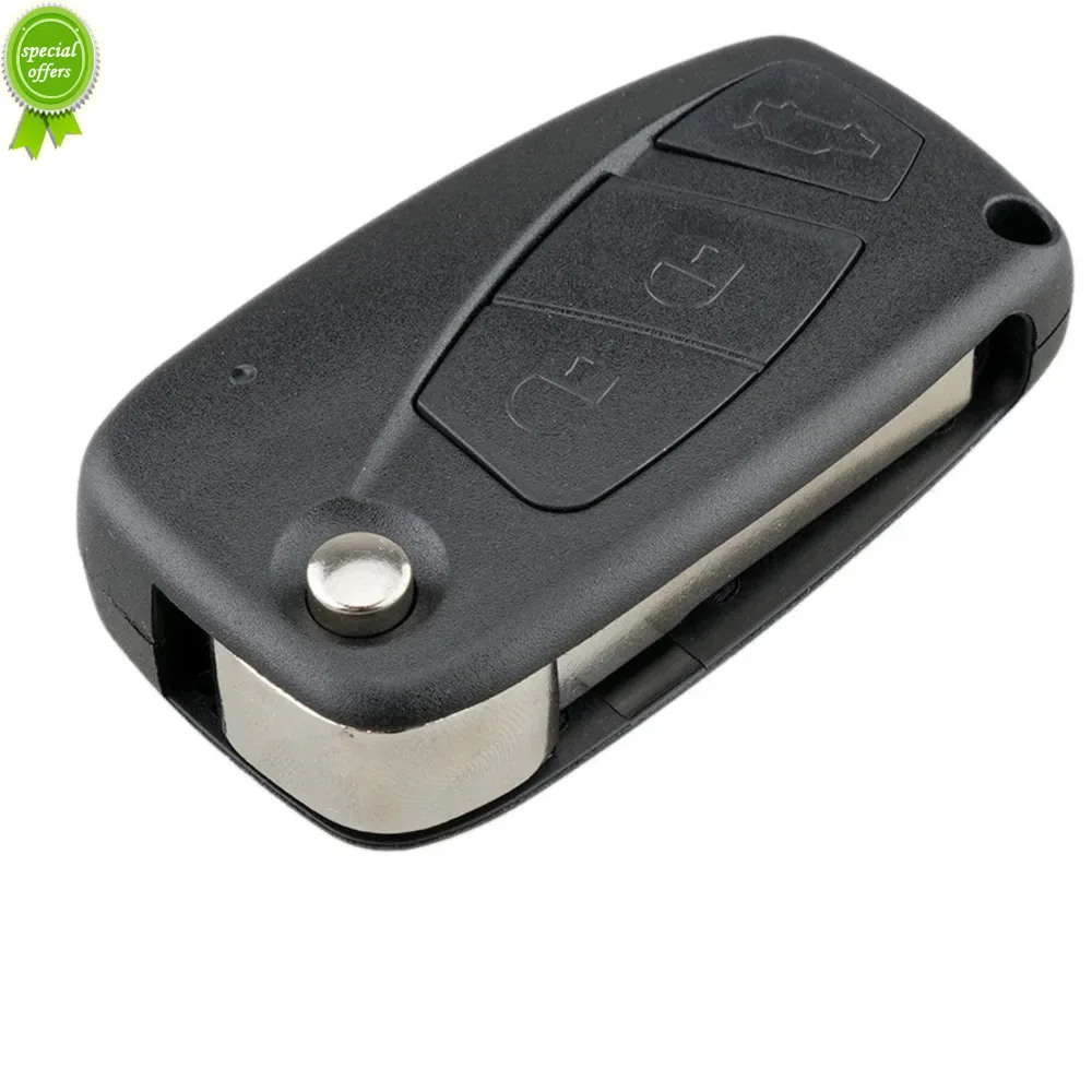 2024 New 3 button 3 BTN  forFIAT 3 button Punto Ducato Stilo Panda Flip Folding Remote Car Key  Shell Case Cover SIP22 blade