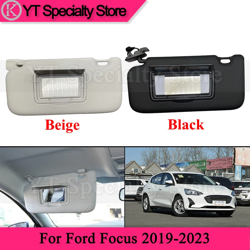 Kamshing 1 piece Car Inside Sunvisor For Ford Focus 2019-2023 Sun Shield Front Sunshade Sun Visor
