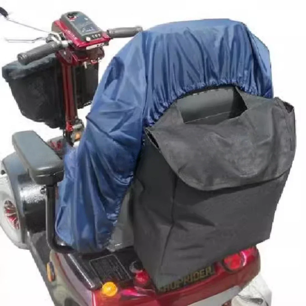 Portátil impermeável Cadeira de rodas Proteção Capa, Assentos Capa de Almofada, Idosos e deficientes Mobilidade Scooter, Dust Proof Rain Covers, Novo