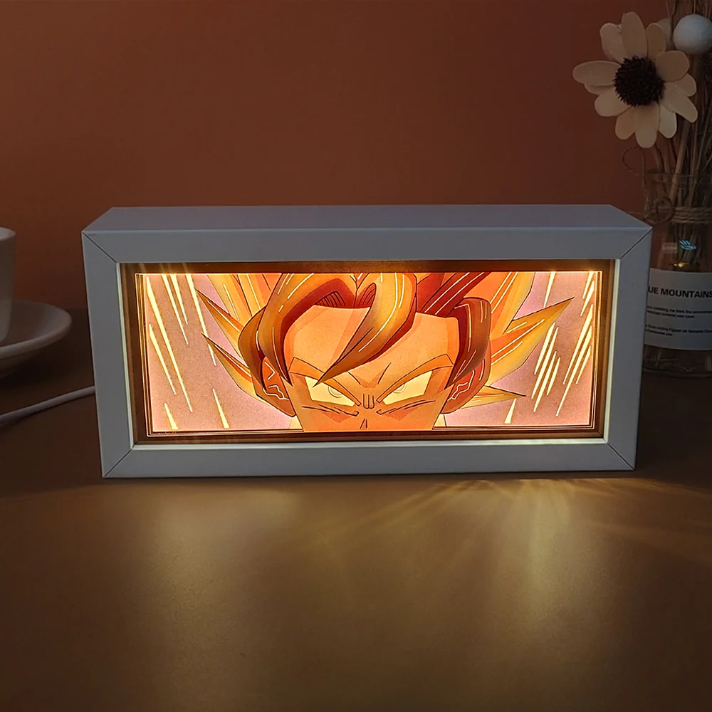 Japanese Anime Light Box LED Night Lamp For Home Room Table Decoration Birthday Christmas New Year Gift For Friend