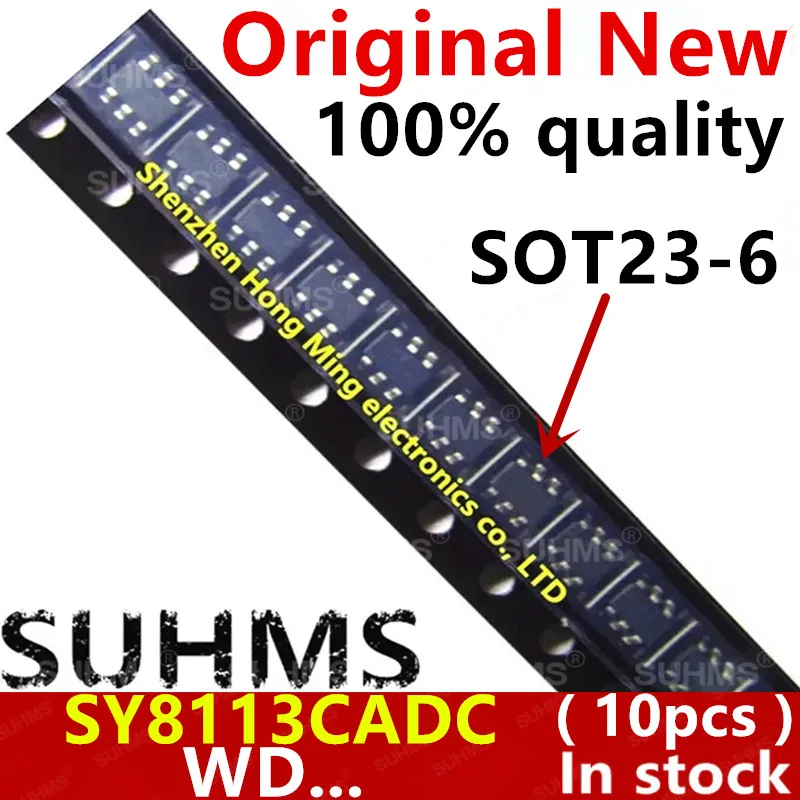 

(10piece)100% New SY8113CADC SY8113C SY8113 ( WD4JA WD5JA WDOJA WD...) sot23-6