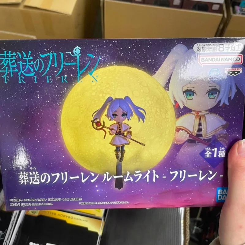 

Новая оригинальная фигурка Banpresto Frieren: За пределами путешествия, светильник-ночник Фрирен, 12 см, аниме-фигурка, модель, декоративная игрушка