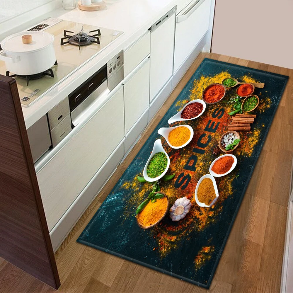 Decorative kitchen carpet bedroom floor home entrance mat