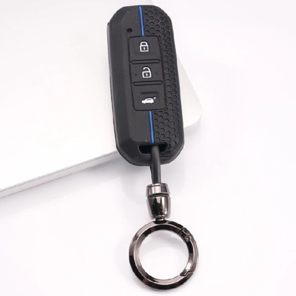 Protective Key Cover With Wrist Strap For Chevrolet Captiva Turbo Groove Blazer Enjoy Optra For Baojun 510 560 730 RS-5 Slim Fit