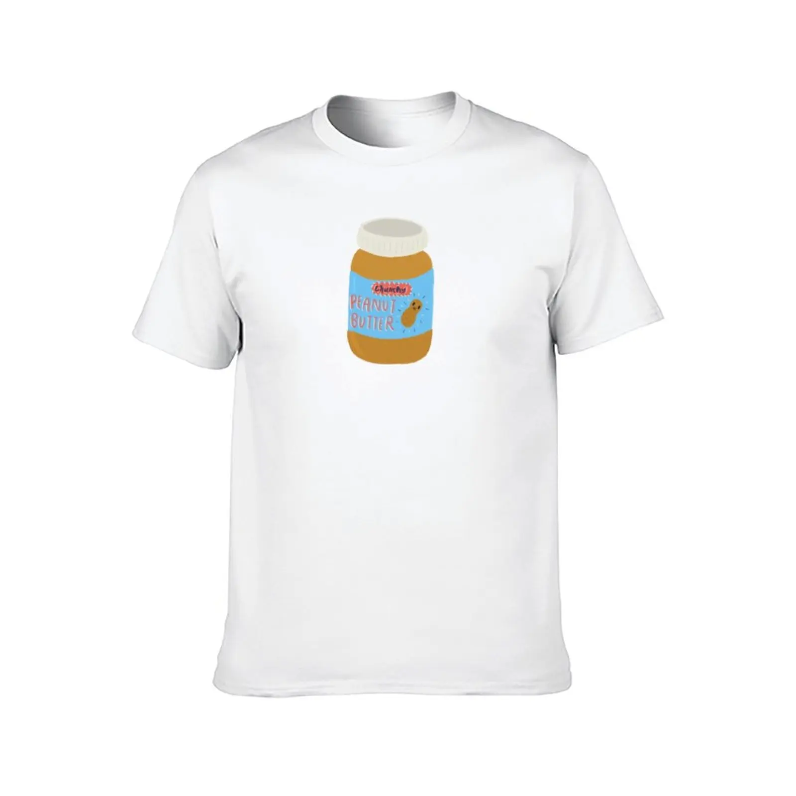 جرة زبدة الفول السوداني تي شيرت أساسي تي شيرت رجل تي شيرت قطن رجالي جرافيك تي شيرت تي شيرت #2