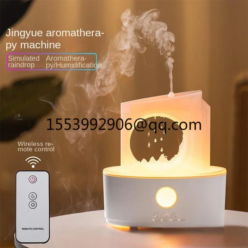 New water drop aromatherapy machine humidifier household heavy fog desktop silent remote control essential oil diffuser