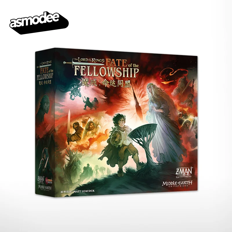 Official The Lord of the Rings: Fate of the Fellowship Pandemic Simplified Chinese Version Strategy Cooperative Board Card Game
