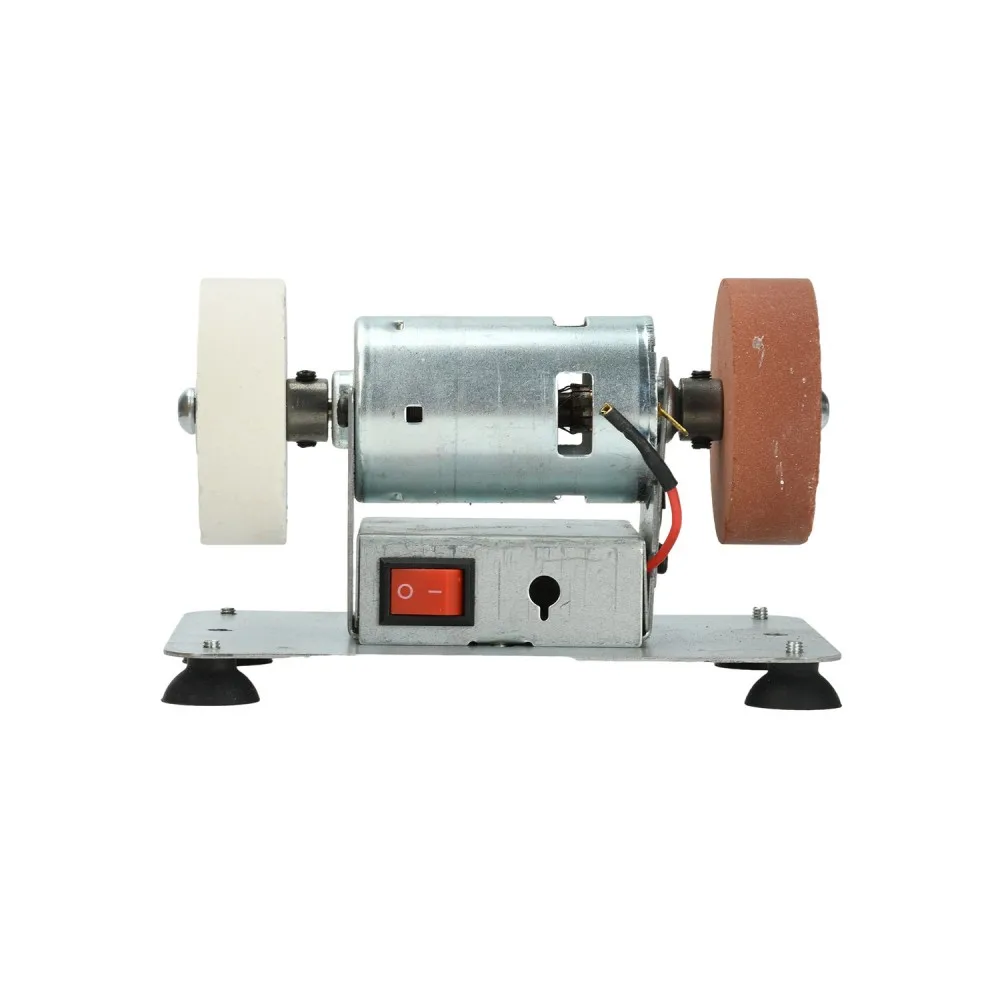 100W 7‑Speed Adjustable Mini Electric Sharpener 100‑240V Suction Base Multifunctional Polishing Rust Removal Grinding Machine