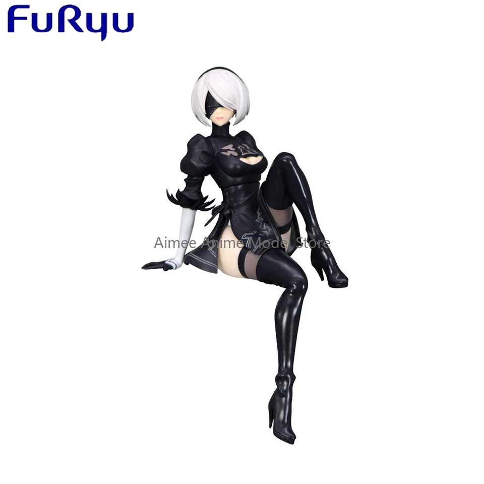 Genuino FURYU 13 cm NieR Noodle Stopper figura de Anime decoración de escritorio modelo muñeca juguete Navidad para regalos Aimee al por mayor 2025