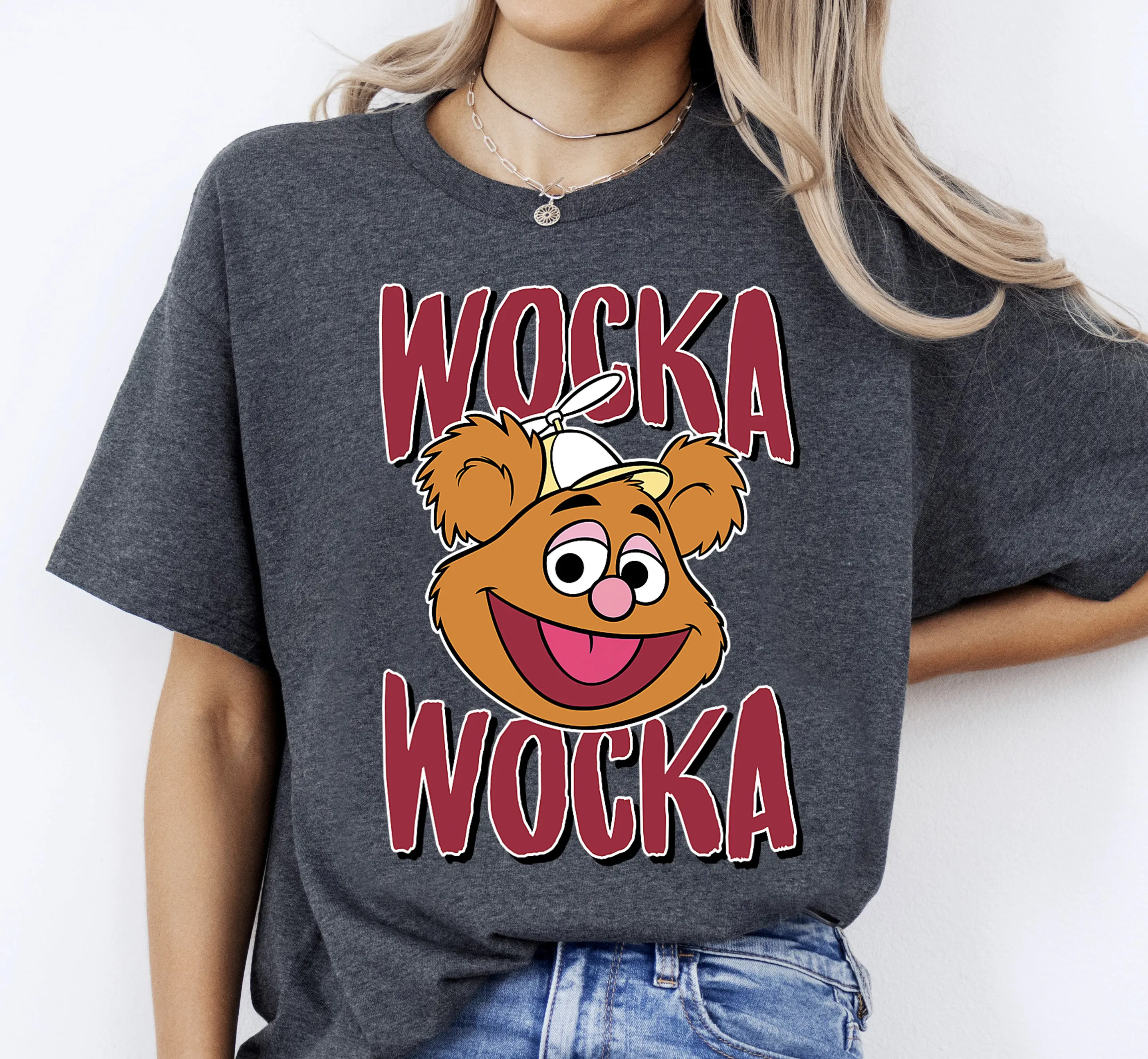 Disney Muppet Babies Wodka Wodka Fozzie T-Shirt, Disneyland Family Matching Shirts, Magic Kingdom, WDW Epcot Theme Park