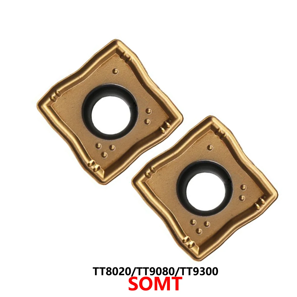 

Original SOMT050204 SOMT060204 SOMT070306 SOMT08T306 SOMT09T308 SOMT11T308 DP TT8020 TT9080 Carbide Inserts SOMT CNC Tools Blade
