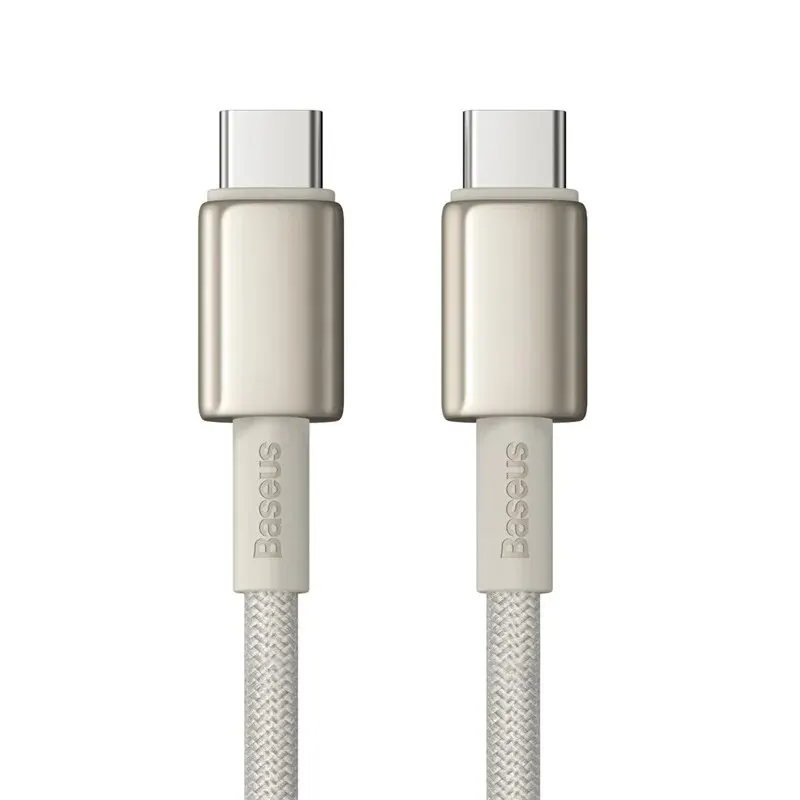 Baseus 100W Type C-kabel voor iPhone 15 USB C PD snel opladen oplader draadkoord voor Macbook Samsung Xiaomi Type C USB C-kabel - afbeelding 1
