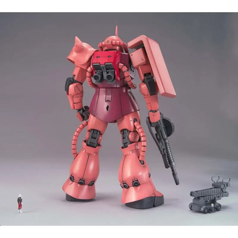 

Bandai Ready-made Assembled Model Anime Gundam MG 1/100 Red Comet Char's Special Red Zaku VER.2.0 Red Zaku Gift Toy