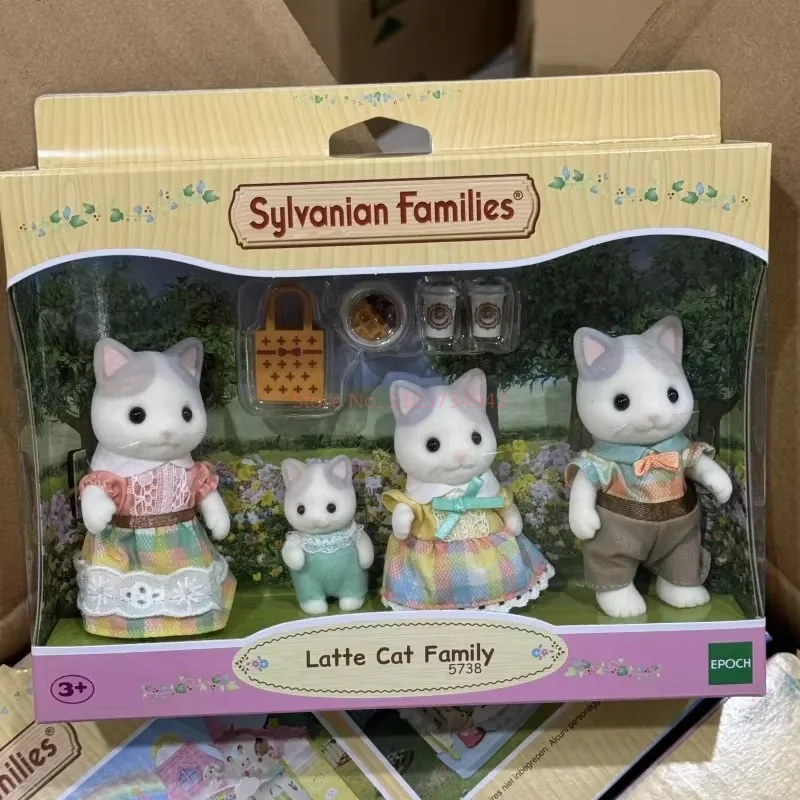 Sylvanian Families Anime Figures Cute Baby Series Figure Pvc Statue Model Doll Collection Ornament Gift Ternurines Figure Toy