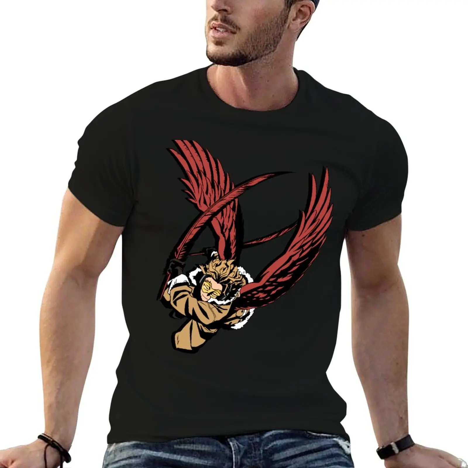 

Hawks Without Background T-Shirt man t shirt cotton high quality t shirt man plain T-Shirt