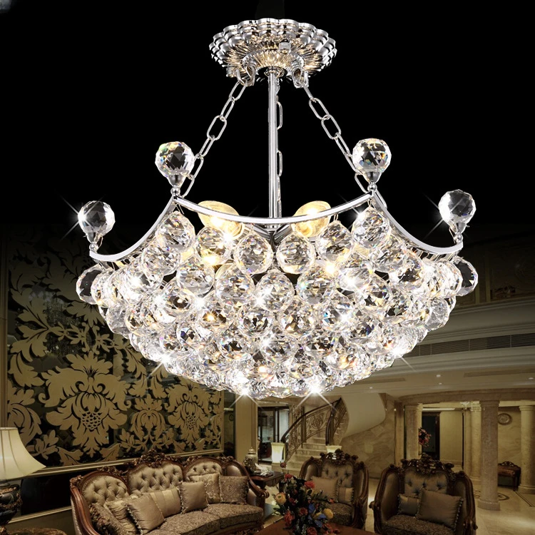 

Crystal chandelier fish net shaped hotel lobby living room crystal chandelier