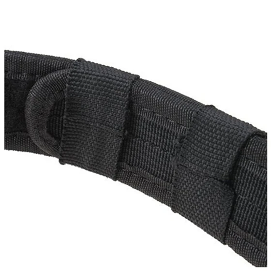 Police Security Combat Gear Black Utility Nylon Duty Belt