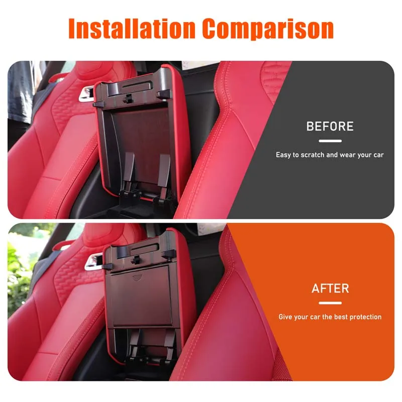 For Jaguar F-TYPE 2013-2024 ABS Black Car Central Control Armrest Box Hidden Storage Box Privacy Storage Box Car Accessories