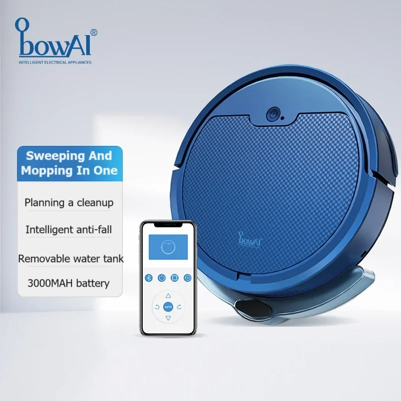 Mi Robot Vacuum Cleaner Wet and Dry Smart Cellphones APP Control Floors&Carpet Run 80min Sweeping Vacuum Cleaner Home