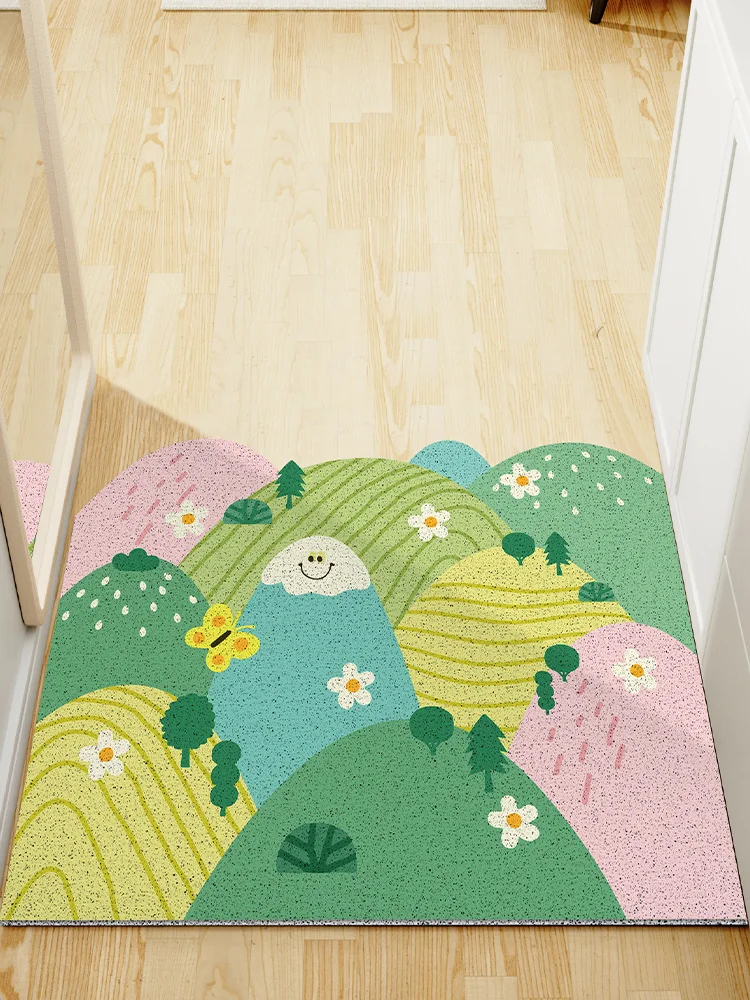 Entering The House Can Be Cut with A High-end Feeling Foot Pad The Door Mat Is Dirt Resistant and Non Slip Carpet